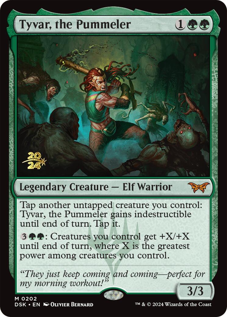 Tyvar, the Pummeler [Duskmourn: House of Horror Prerelease Promos] | Fandemonia Ltd
