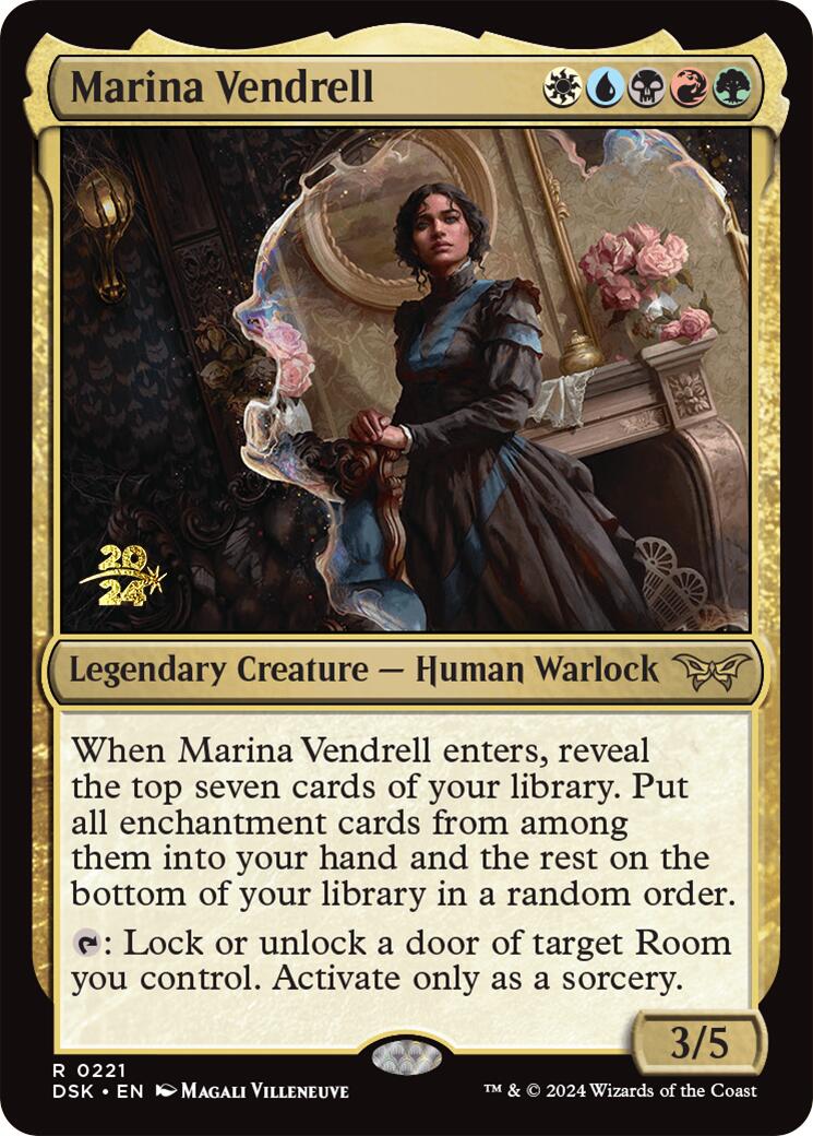Marina Vendrell [Duskmourn: House of Horror Prerelease Promos] | Fandemonia Ltd
