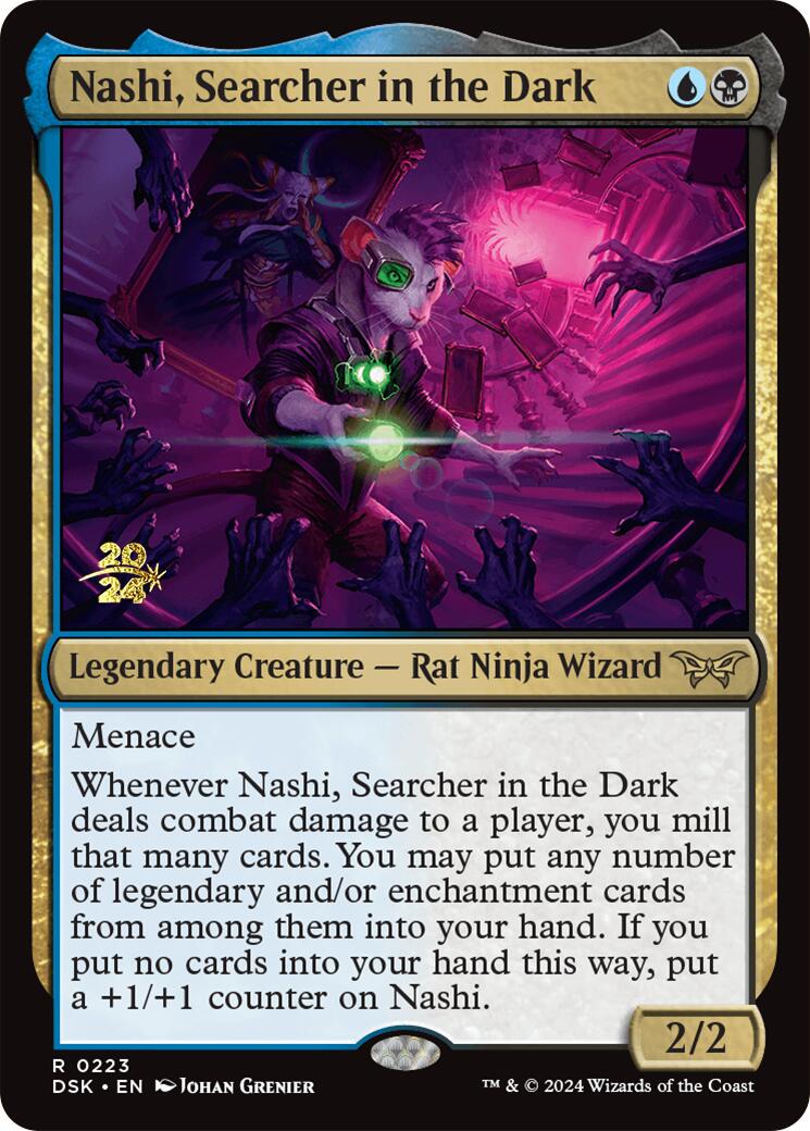 Nashi, Searcher in the Dark [Duskmourn: House of Horror Prerelease Promos] | Fandemonia Ltd