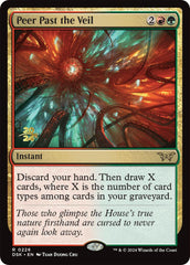 Peer Past the Veil [Duskmourn: House of Horror Prerelease Promos] | Fandemonia Ltd