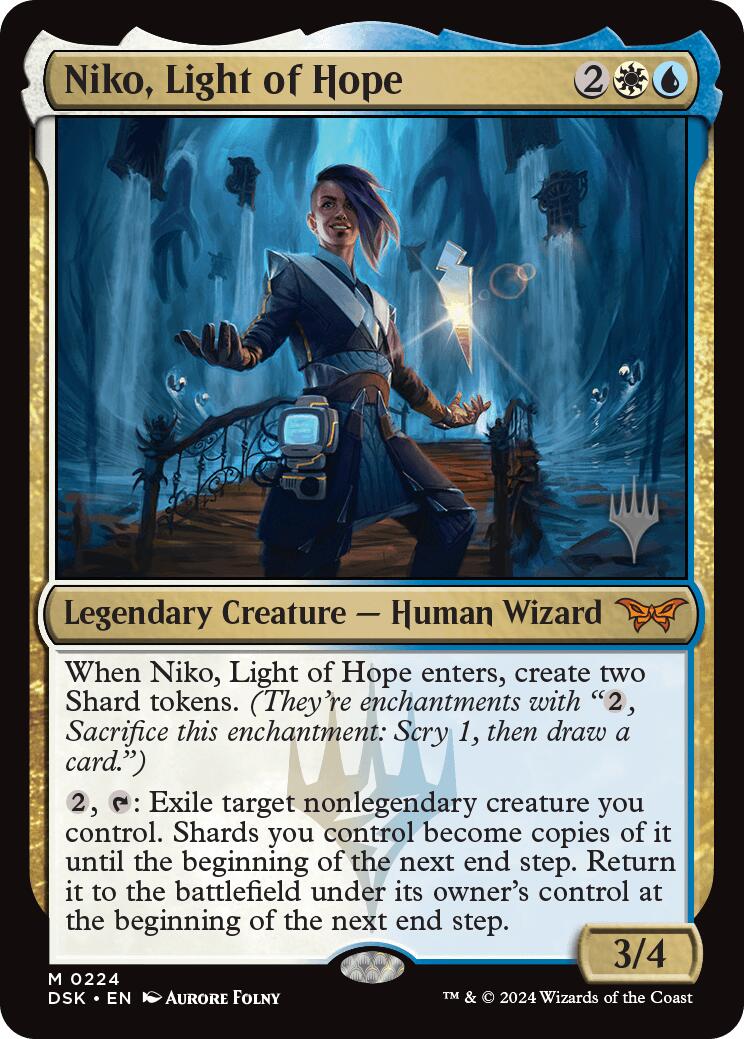 Niko, Light of Hope (Promo Pack) [Duskmourn: House of Horror Promos] | Fandemonia Ltd