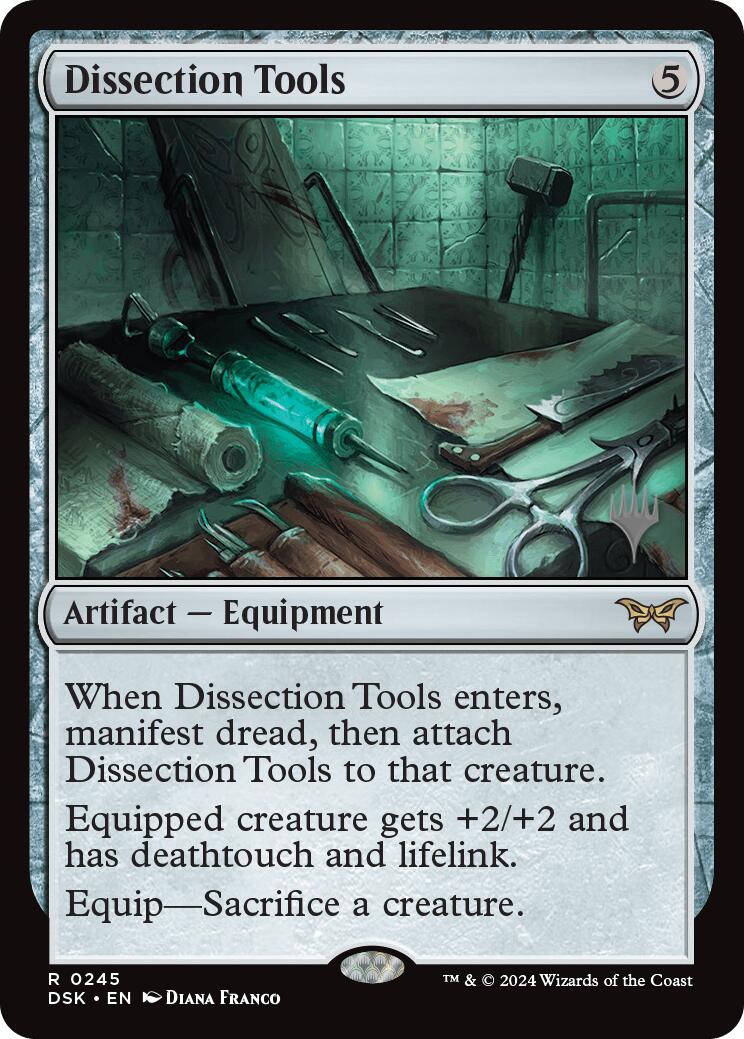 Dissection Tools (Promo Pack) [Duskmourn: House of Horror Promos] | Fandemonia Ltd