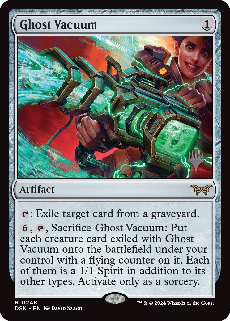 Ghost Vacuum (Promo Pack) [Duskmourn: House of Horror Promos] | Fandemonia Ltd