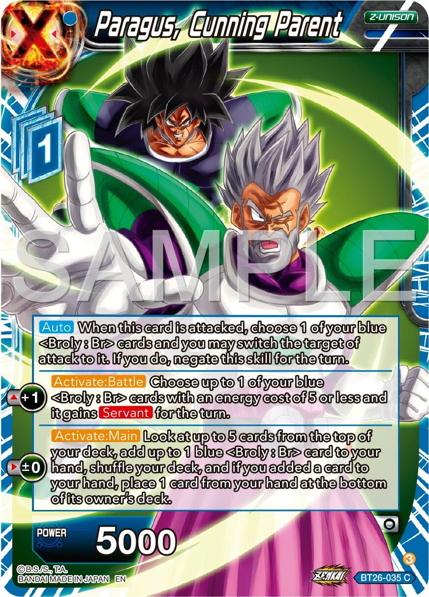 Paragus, Cunning Parent (BT26-035) [Ultimate Advent] | Fandemonia Ltd
