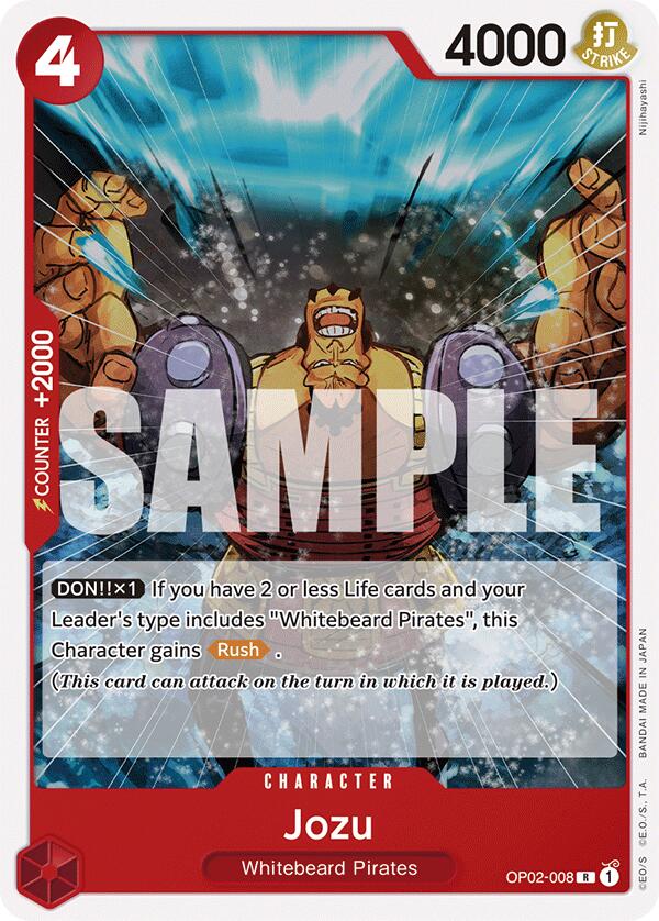 Jozu [Starter Deck: Red Edward.Newgate] | Fandemonia Ltd