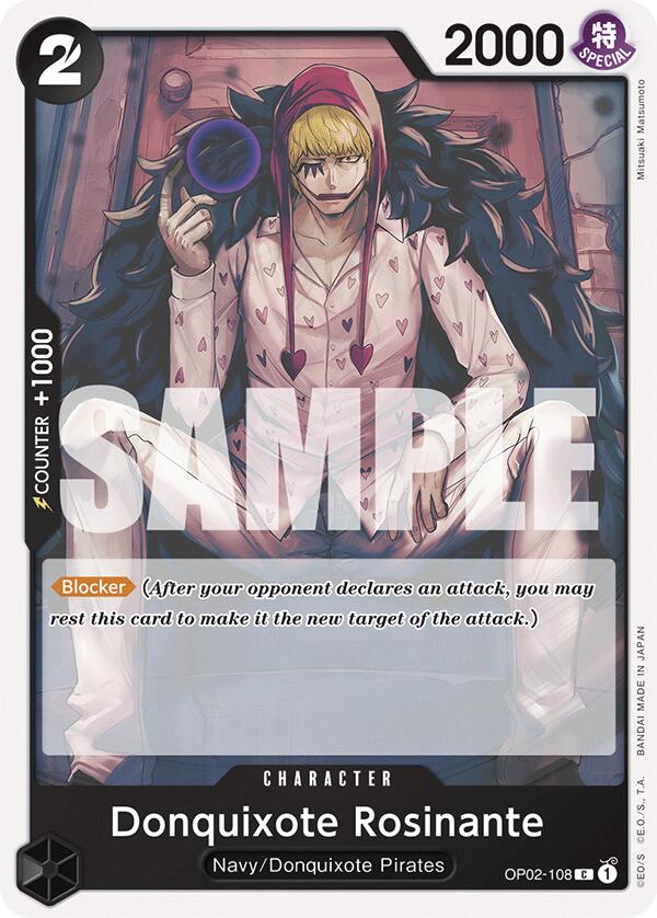 Donquixote Rosinante [Starter Deck: Black Smoker] | Fandemonia Ltd