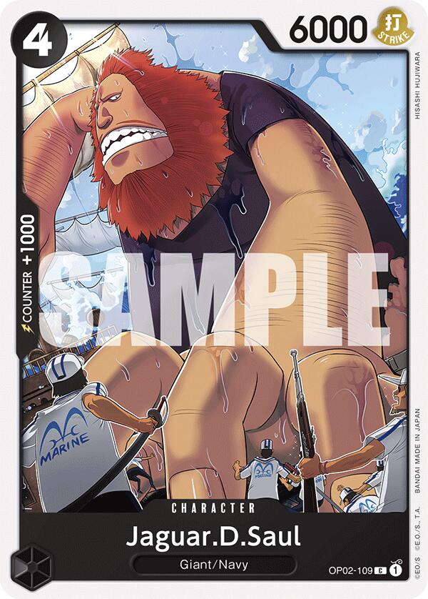 Jaguar.D.Saul [Starter Deck: Black Smoker] | Fandemonia Ltd