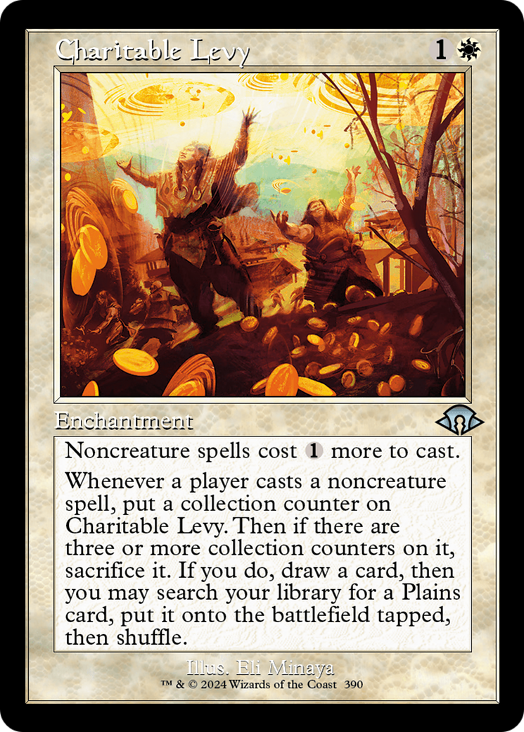Charitable Levy (Retro) [Modern Horizons 3] | Fandemonia Ltd