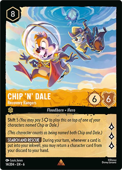 Chip 'n' Dale - Recovery Rangers (14/204) [Azurite Sea] | Fandemonia Ltd