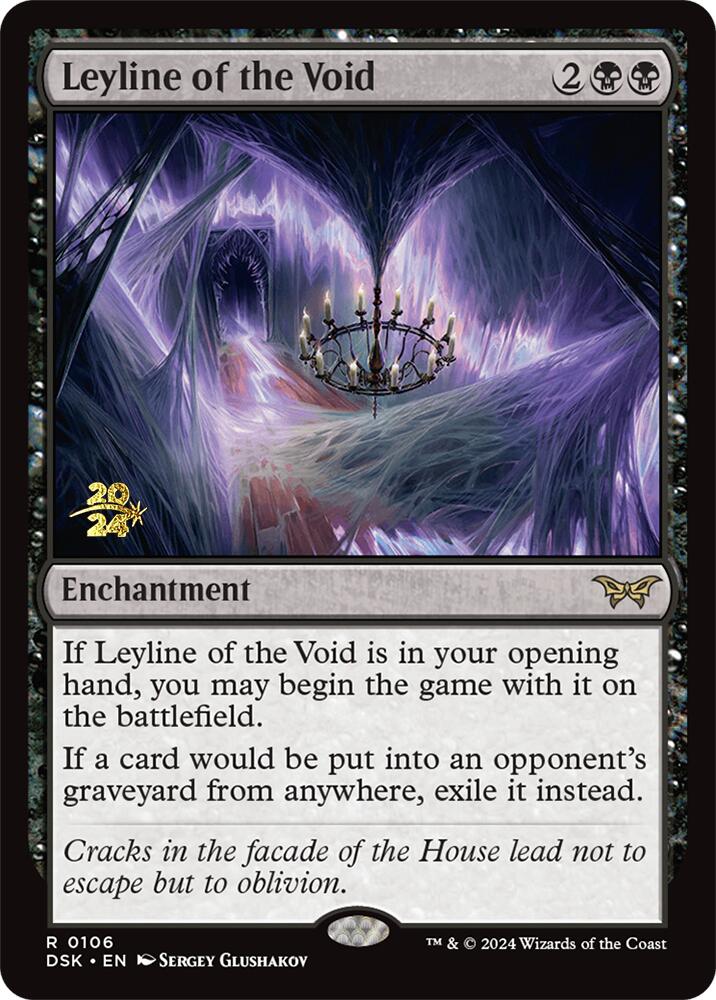 Leyline of the Void (0106) [Duskmourn: House of Horror Prerelease Promos] | Fandemonia Ltd