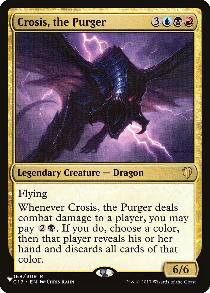 Crosis, the Purger [The List] | Fandemonia Ltd