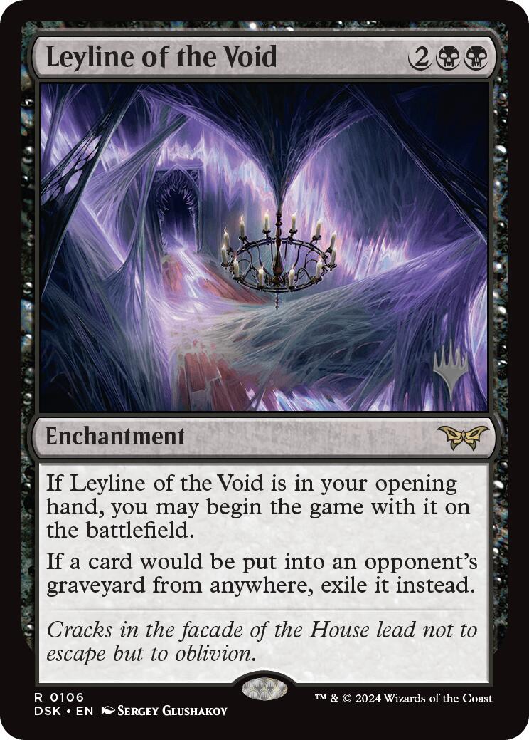 Leyline of the Void (Promo Pack) [Duskmourn: House of Horror Promos] | Fandemonia Ltd