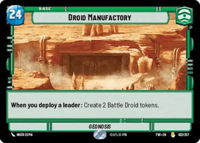 Droid Manufactory (022/257) (022/257) [Twilight of the Republic] | Fandemonia Ltd