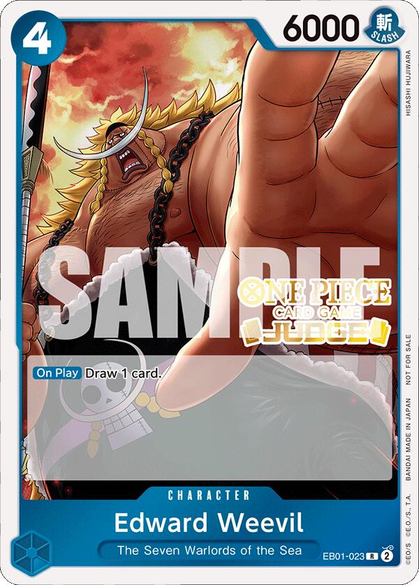 Edward Weevil (Judge Pack Vol. 4) [One Piece Promotion Cards] | Fandemonia Ltd