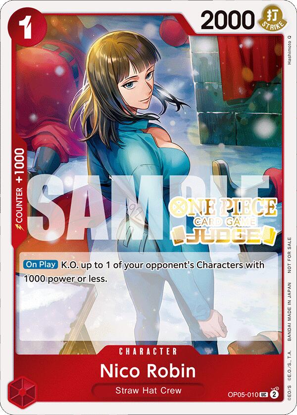 Nico Robin (Judge Pack Vol. 4) [One Piece Promotion Cards] | Fandemonia Ltd