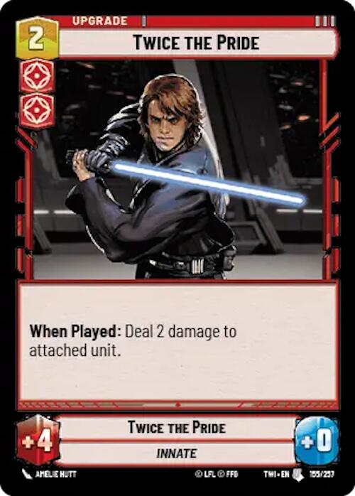 Twice the Pride (155/257) (155/257) [Twilight of the Republic] | Fandemonia Ltd