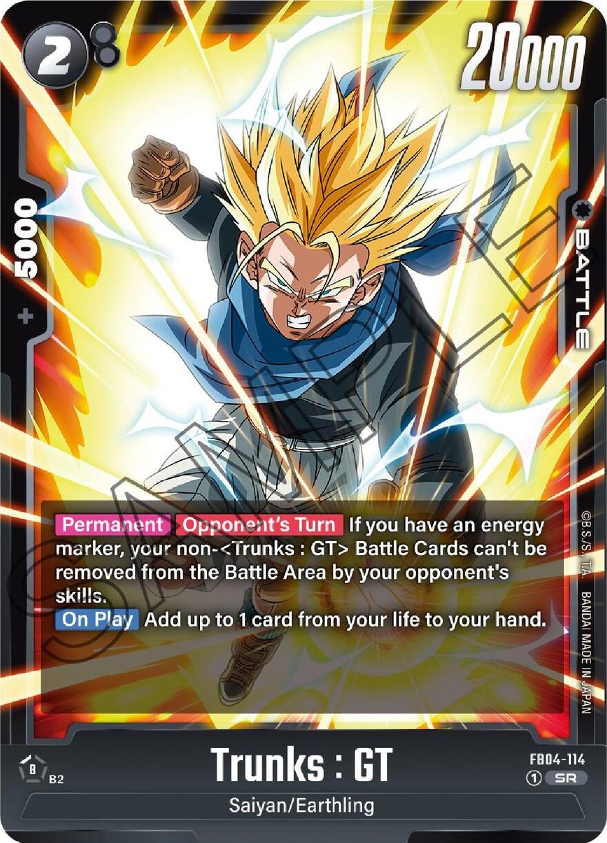 Trunks : GT [Ultra Limit] | Fandemonia Ltd