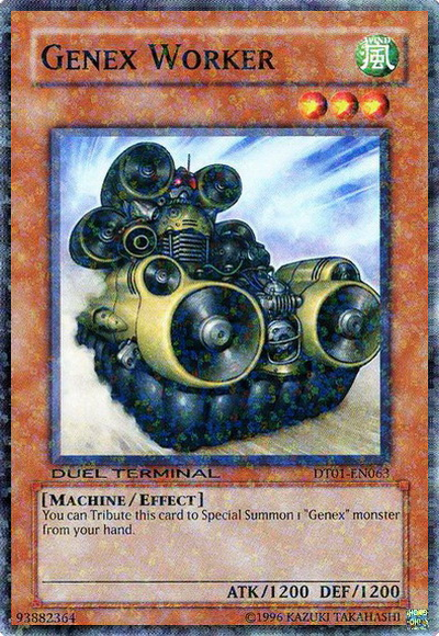 Genex Worker [DT01-EN063] Common | Fandemonia Ltd