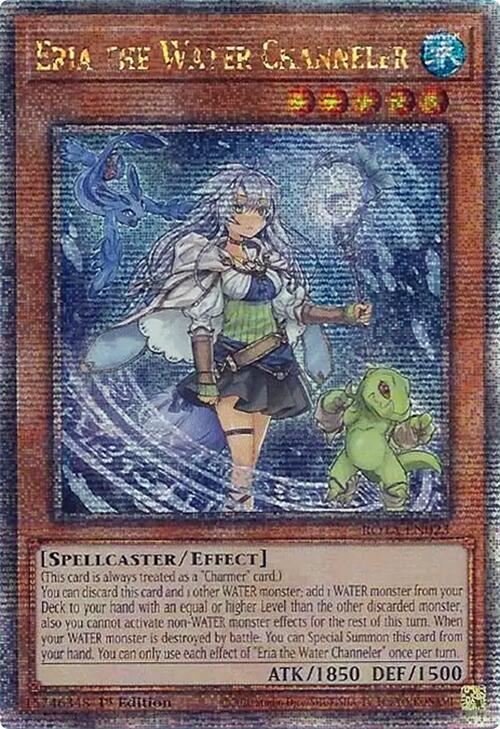 Eria the Water Channeler (Quarter Century Secret Rare) [ROTA-EN023] Quarter Century Secret Rare | Fandemonia Ltd