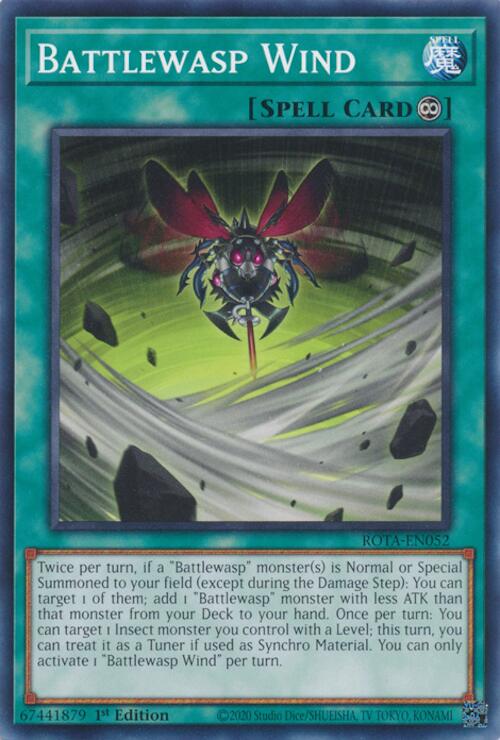 Battlewasp Wind [ROTA-EN052] Common | Fandemonia Ltd