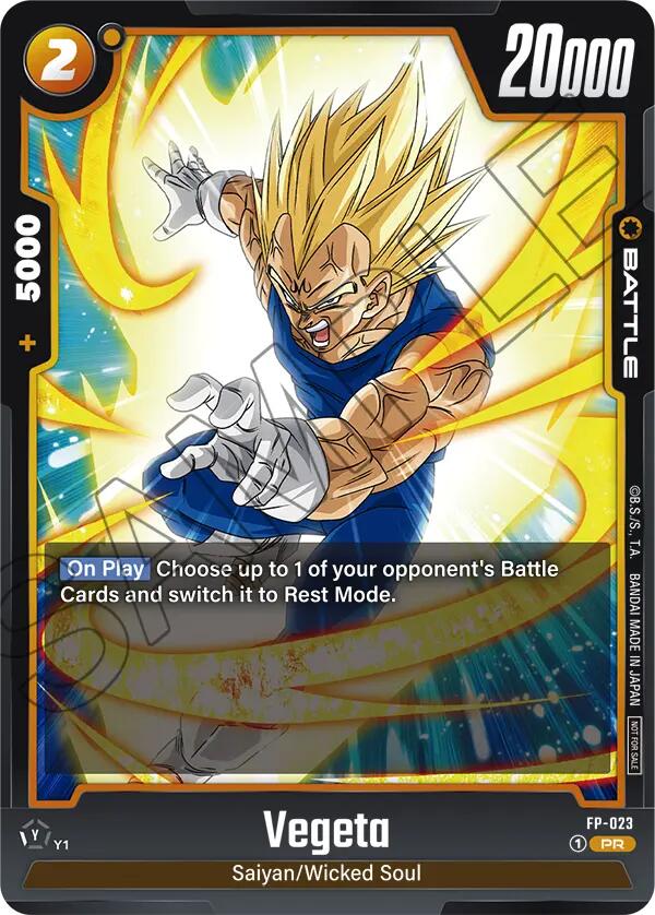 Vegeta (FP-023) [Fusion World Promotion Cards] | Fandemonia Ltd