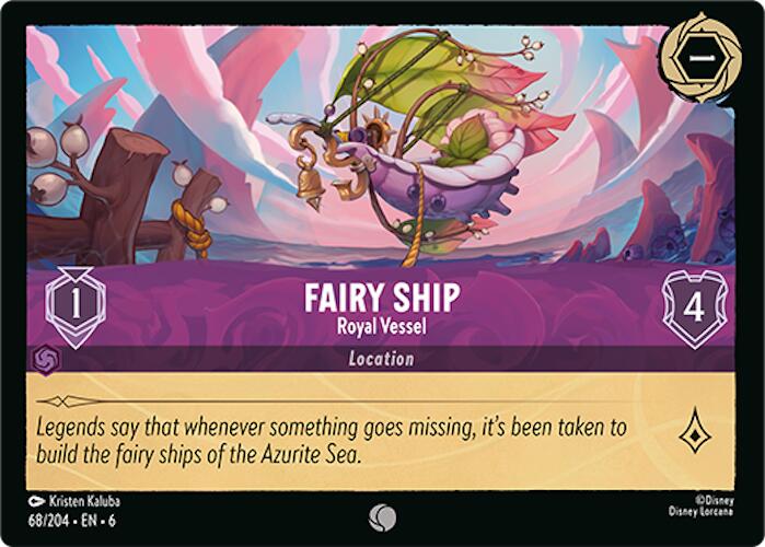 Fairy Ship - Royal Vessel (68/204) [Azurite Sea] | Fandemonia Ltd