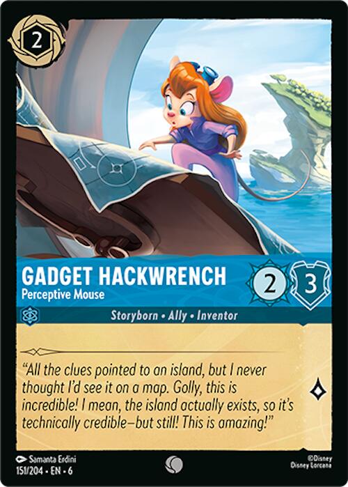 Gadget Hackwrench - Perceptive Mouse (151/204) [Azurite Sea] | Fandemonia Ltd