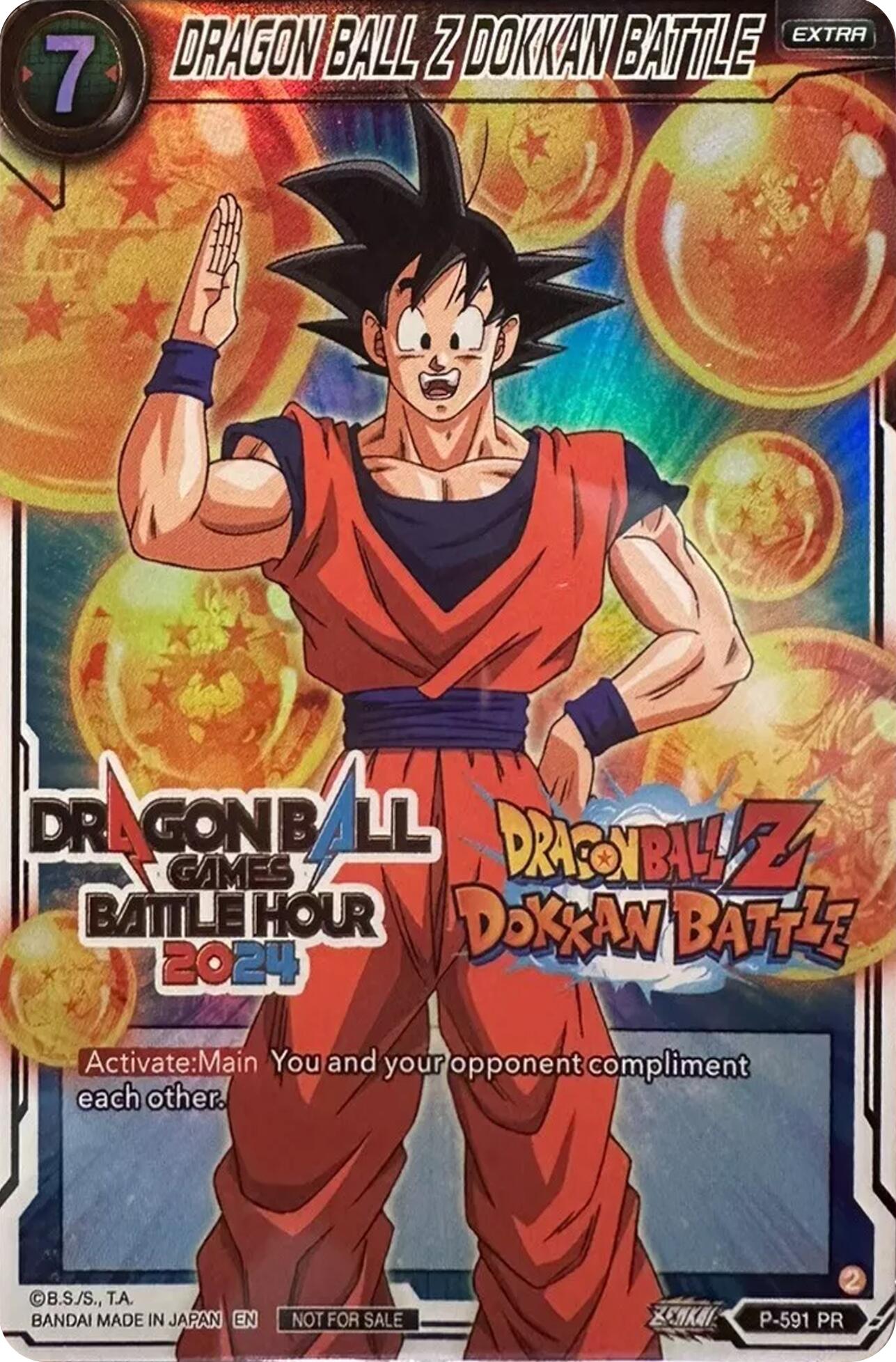 DRAGON BALL Z DOKKAN BATTLE (Dragon Ball Games Battle Hour 2024 Promo Card Set) (P-591) [Promotion Cards] | Fandemonia Ltd