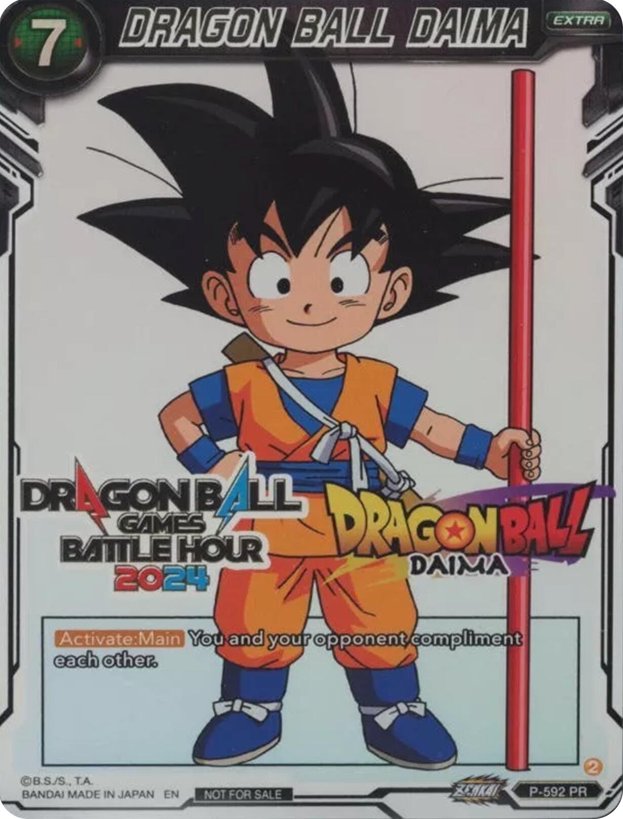 DRAGON BALL DAIMA (Dragon Ball Games Battle Hour 2024 Promo Card Set) (P-592) [Promotion Cards] | Fandemonia Ltd