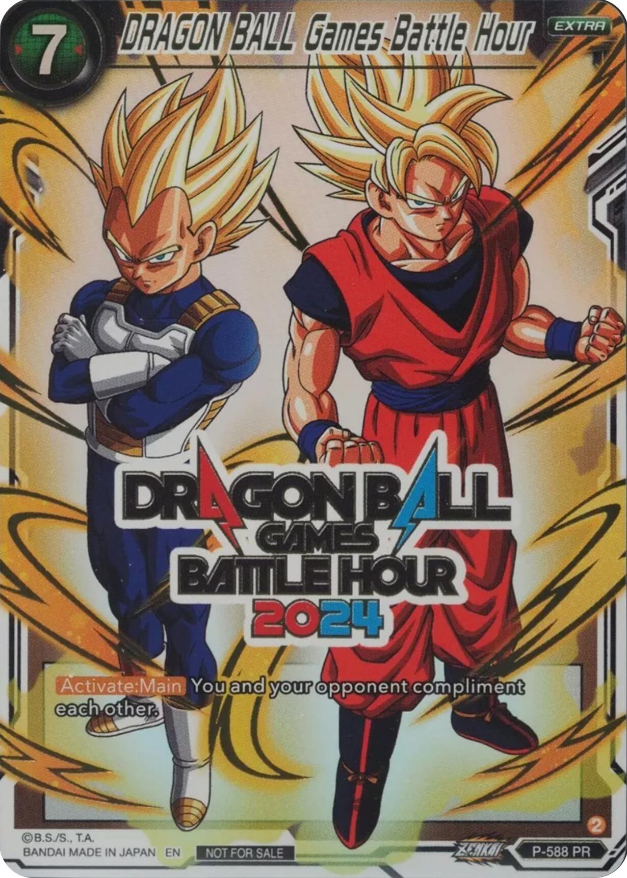 DRAGON BALL Games Battle Hour (Dragon Ball Games Battle Hour 2024 Promo Card Set) (P-588) [Promotion Cards] | Fandemonia Ltd