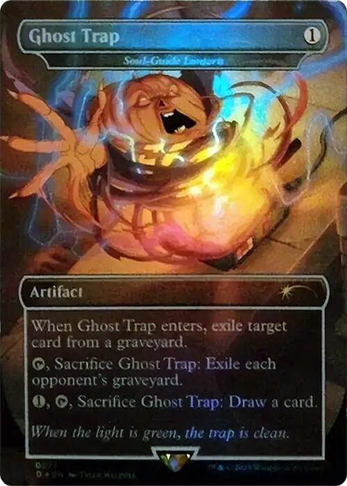 Ghost Trap - Soul-Guide Lantern (Rainbow Foil) [Secret Lair Drop Series] | Fandemonia Ltd
