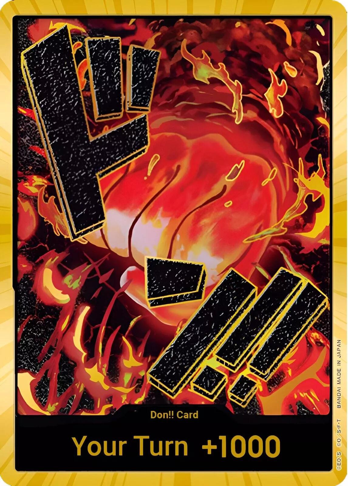 DON!! Card (Sakazuki) (Gold) [Premium Booster -The Best-] | Fandemonia Ltd