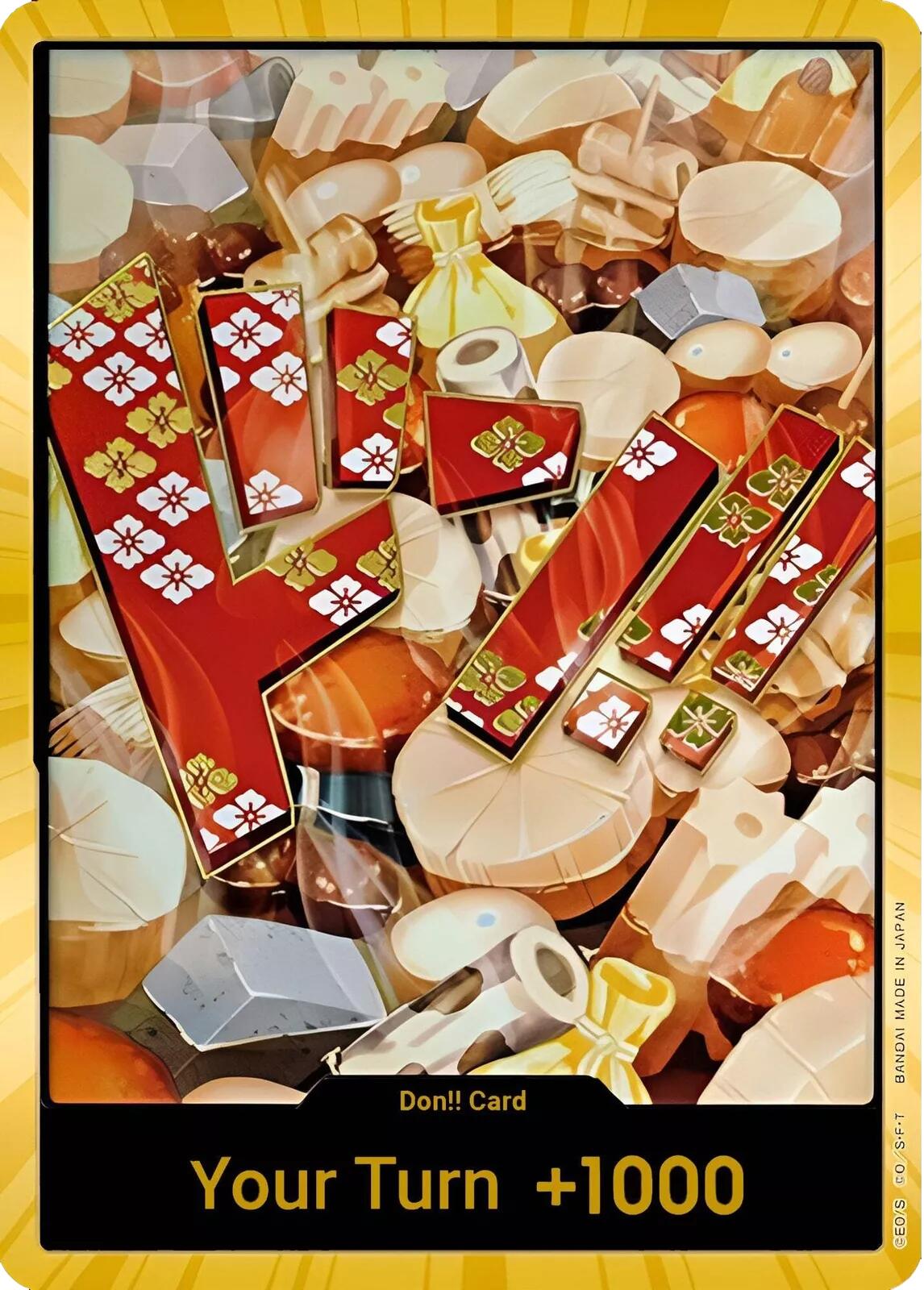 DON!! Card (Oden) (Gold) [Premium Booster -The Best-] | Fandemonia Ltd