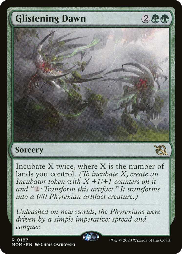 Glistening Dawn (Promo Pack) [March of the Machine Promos] | Fandemonia Ltd