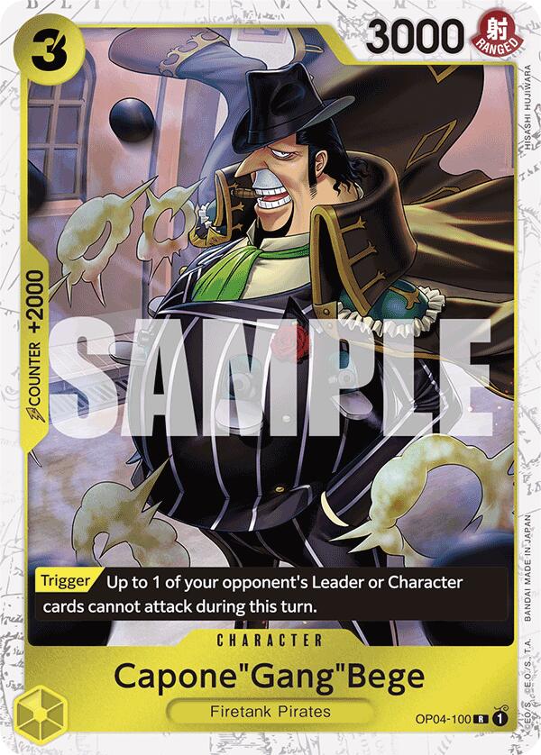 Capone"Gang"Bege (OP04-100) (Jolly Roger Foil) [Premium Booster -The Best-] | Fandemonia Ltd