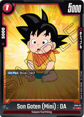 Son Goten (Mini) : DA [Starter Deck: Son Goku] | Fandemonia Ltd