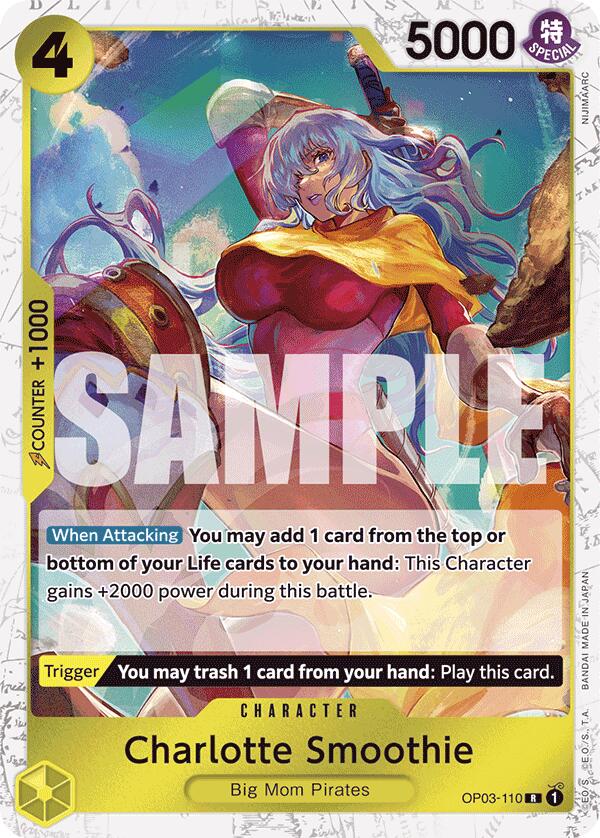 Charlotte Smoothie (Jolly Roger Foil) [Premium Booster -The Best-] | Fandemonia Ltd