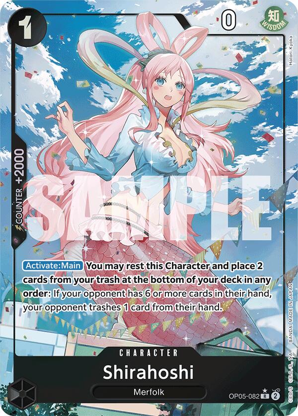 Shirahoshi (OP05-082) (Full Art) [Premium Booster -The Best-] | Fandemonia Ltd