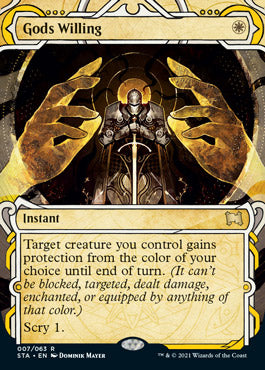 Gods Willing (Foil Etched) [Strixhaven: Mystical Archive] | Fandemonia Ltd