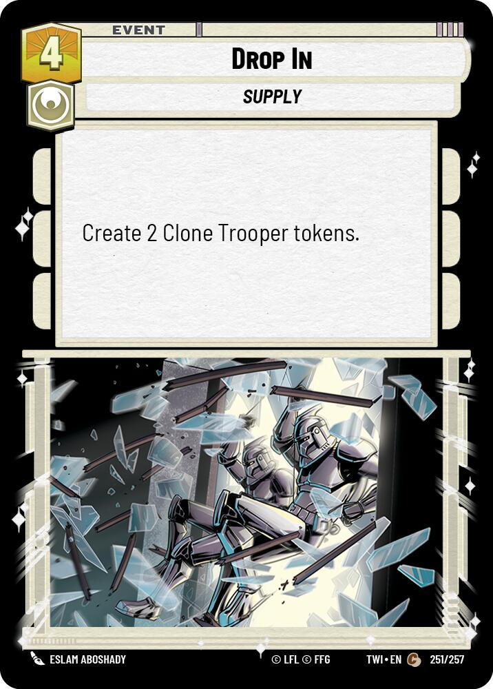 Drop In (251/257) (251/257) [Twilight of the Republic] | Fandemonia Ltd
