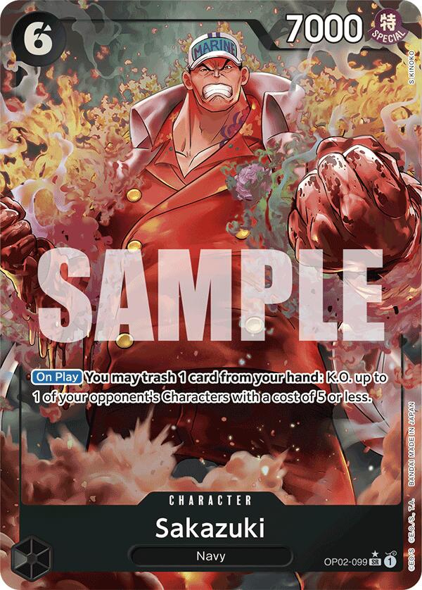 Sakazuki (Full Art) [Premium Booster -The Best-] | Fandemonia Ltd