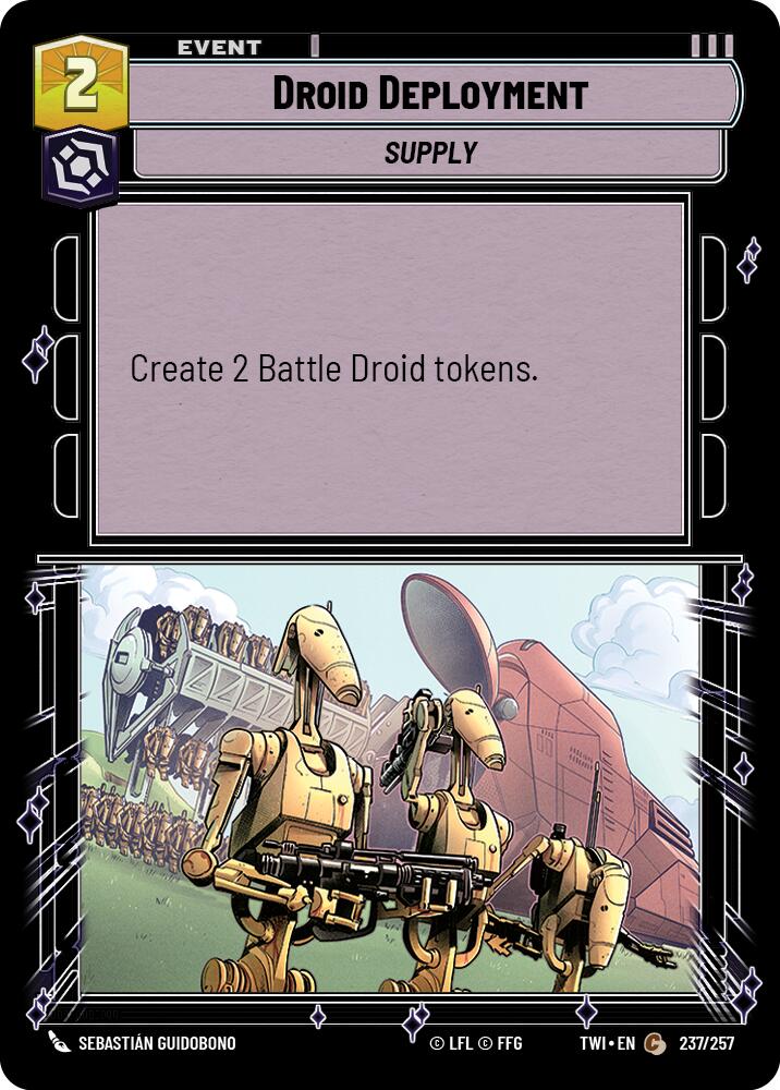 Droid Deployment (237/257) (237/257) [Twilight of the Republic] | Fandemonia Ltd