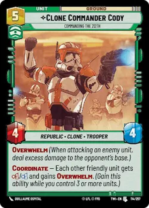 Clone Commander Cody - Commanding the 212th (114/257) [Twilight of the Republic] | Fandemonia Ltd