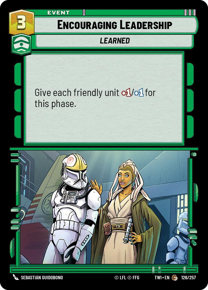 Encouraging Leadership (126/257) (126/257) [Twilight of the Republic] | Fandemonia Ltd