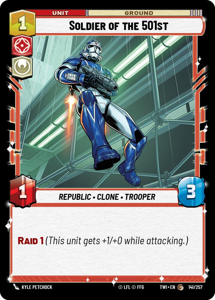 Soldier of the 501st (141/257) (141/257) [Twilight of the Republic] | Fandemonia Ltd