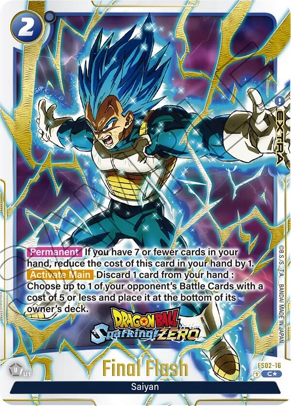 Final Flash (Dragon Ball Sparking! ZERO) [Fusion World Promotion Cards] | Fandemonia Ltd