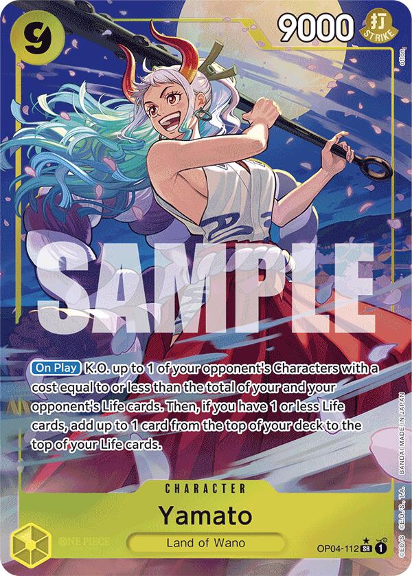 Yamato (OP04-112) (Alternate Art) [Premium Booster -The Best-] | Fandemonia Ltd