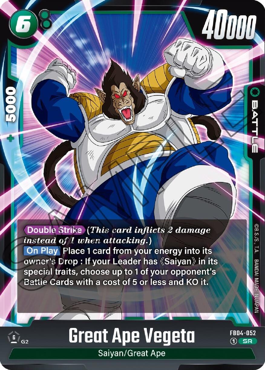 Great Ape Vegeta [Ultra Limit] | Fandemonia Ltd