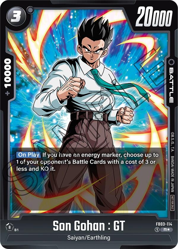 Son Gohan : GT (Tournament Pack 04) [Tournament and Championship Promos] | Fandemonia Ltd