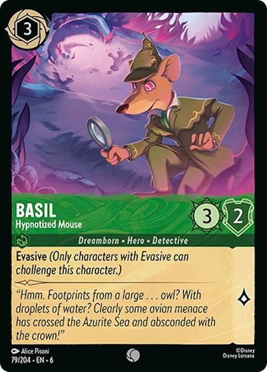 Basil - Hypnotized Mouse (79/204) [Azurite Sea] | Fandemonia Ltd